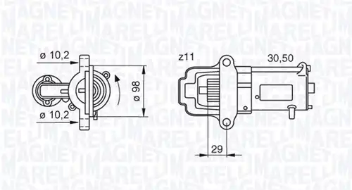 стартер MAGNETI MARELLI 063280027010
