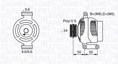 генератор MAGNETI MARELLI 063377024010