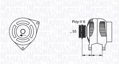 генератор MAGNETI MARELLI 063377429010