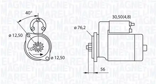 стартер MAGNETI MARELLI 063521230180