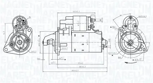 стартер MAGNETI MARELLI 063720372010