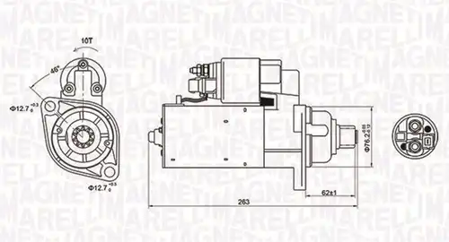 стартер MAGNETI MARELLI 063721181010