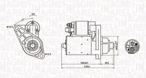 стартер MAGNETI MARELLI 063721197010