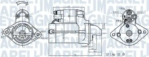 стартер MAGNETI MARELLI 063721441910