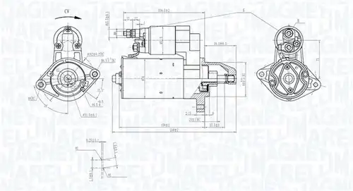 стартер MAGNETI MARELLI 063721535010