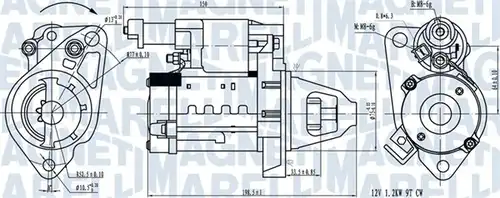 стартер MAGNETI MARELLI 063721642610