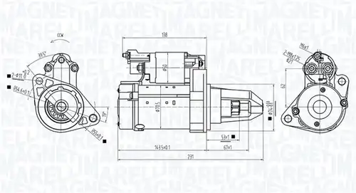 стартер MAGNETI MARELLI 063725589010