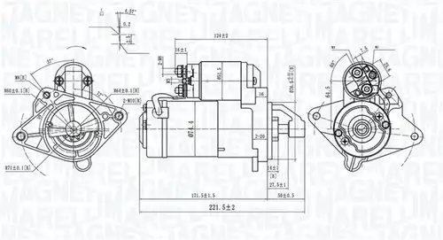 стартер MAGNETI MARELLI 063728021810