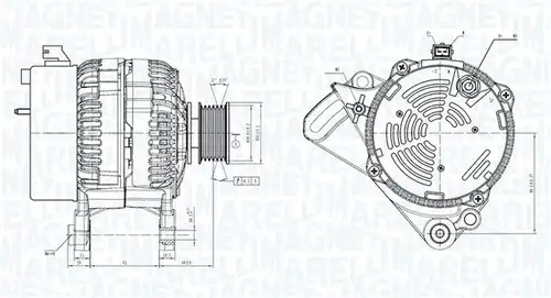 генератор MAGNETI MARELLI 063730733010