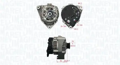 генератор MAGNETI MARELLI 063730845010
