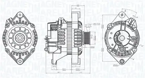 генератор MAGNETI MARELLI 063731053010