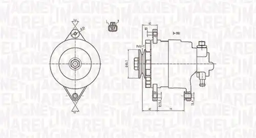 генератор MAGNETI MARELLI 063731172010
