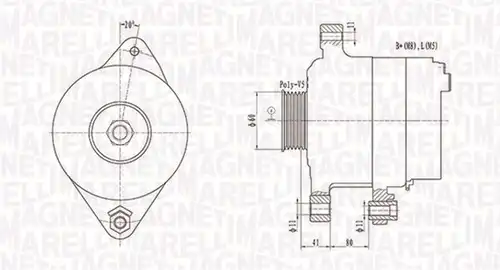 генератор MAGNETI MARELLI 063731258010