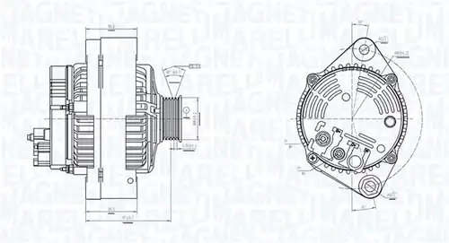 генератор MAGNETI MARELLI 063731318010