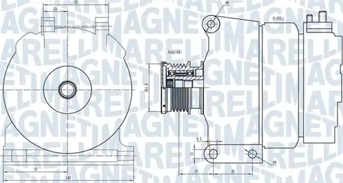 генератор MAGNETI MARELLI 063731390010
