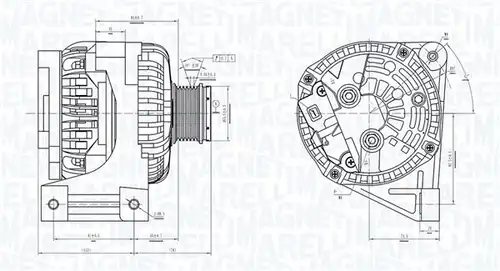 генератор MAGNETI MARELLI 063731439010