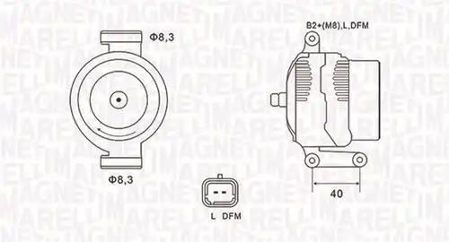 генератор MAGNETI MARELLI 063731470010