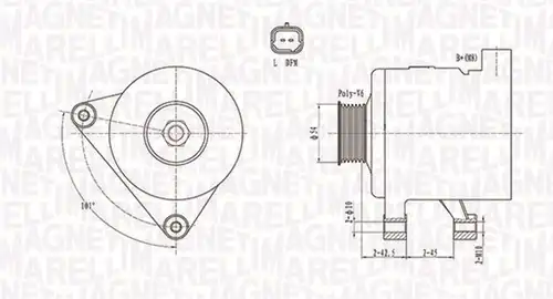 генератор MAGNETI MARELLI 063731498010