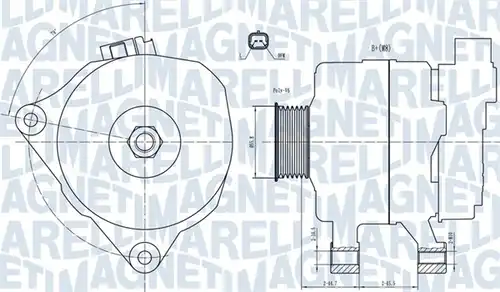 генератор MAGNETI MARELLI 063731499010