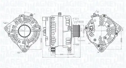 генератор MAGNETI MARELLI 063731513010
