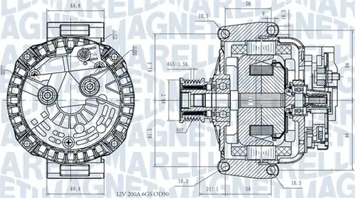 генератор MAGNETI MARELLI 063731531810