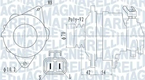 генератор MAGNETI MARELLI 063731533010