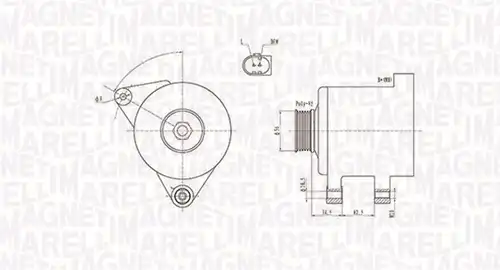генератор MAGNETI MARELLI 063731546010