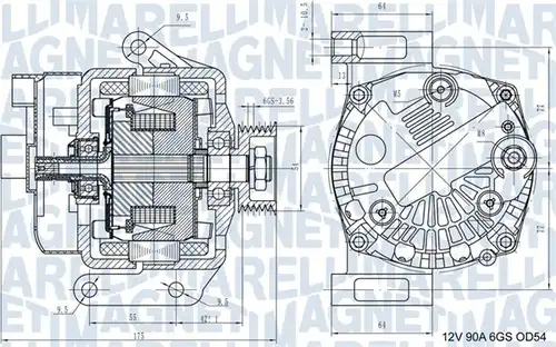 генератор MAGNETI MARELLI 063731562210