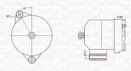 генератор MAGNETI MARELLI 063731586010
