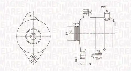генератор MAGNETI MARELLI 063731595010