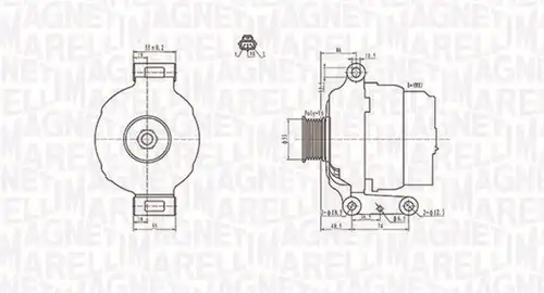 генератор MAGNETI MARELLI 063731636010