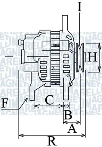 генератор MAGNETI MARELLI 063731671010