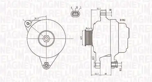 генератор MAGNETI MARELLI 063731703010