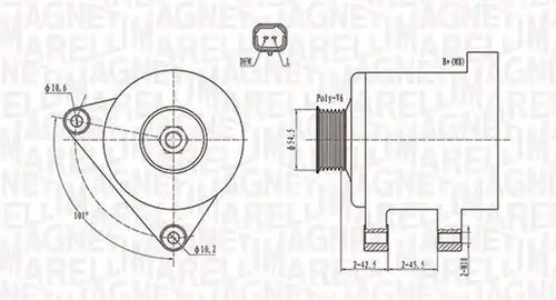 генератор MAGNETI MARELLI 063731761010