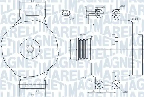 генератор MAGNETI MARELLI 063731773010