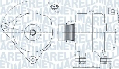 генератор MAGNETI MARELLI 063731778010