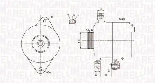 генератор MAGNETI MARELLI 063731793010