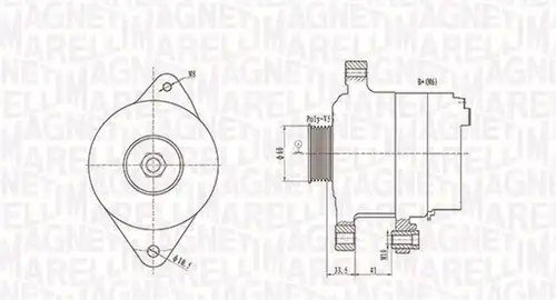 генератор MAGNETI MARELLI 063731891010