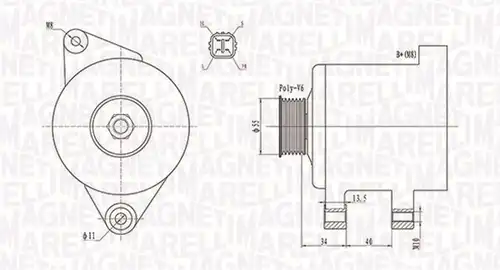 генератор MAGNETI MARELLI 063731894010