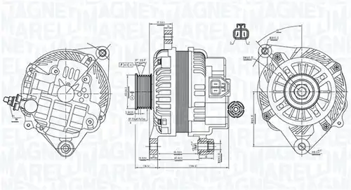 генератор MAGNETI MARELLI 063731898010