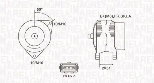 генератор MAGNETI MARELLI 063731941010