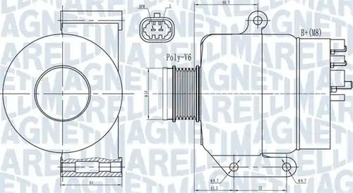генератор MAGNETI MARELLI 063731987010