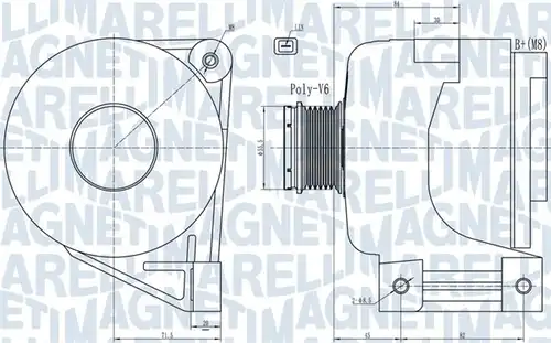 генератор MAGNETI MARELLI 063731988010