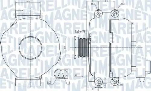 генератор MAGNETI MARELLI 063732009010