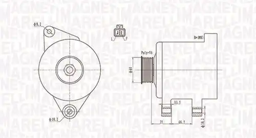 генератор MAGNETI MARELLI 063732017010