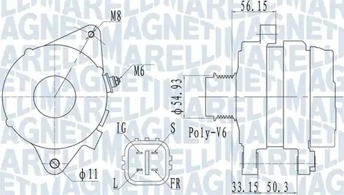 генератор MAGNETI MARELLI 063732027010