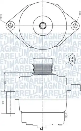 генератор MAGNETI MARELLI 063732181010