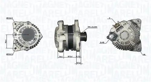 генератор MAGNETI MARELLI 063732186010