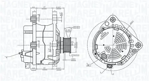 генератор MAGNETI MARELLI 063733837010