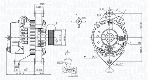 генератор MAGNETI MARELLI 063734274010